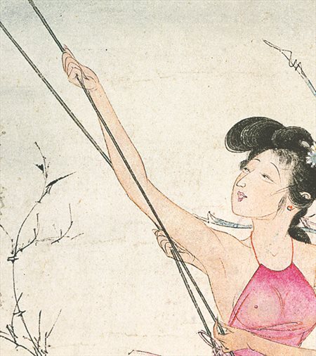 佛坪县-胡也佛的仕女画和最知名的金瓶梅秘戏图